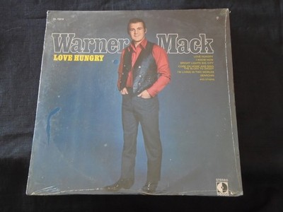 WARNER MACK, Love Hungry USA New Sealed LP FREE SHIPPING