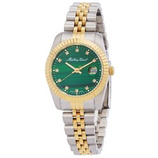 Mathey-Tissot Mathy III Quartz Green Dial Ladies Watch D810BSV
