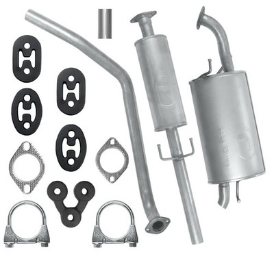 Auspuff Schalldämpferset für Chevrolet Aveo 2 II Fließheck 1.2 (2008-2011)