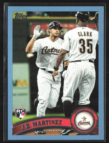 J.D. Martinez 2011 Topps Update Walmart Blue RC #US186 Houston Astros