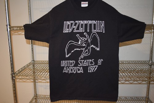 Led Zeppelin Vintage T-Shirt EUC Hanes S/M M 2003 Marke 22 Jahre alt!
