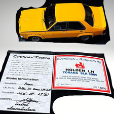 1/18 BIANTE Holden LH Torana SLR 5000 L34 Yellow Limited 5000