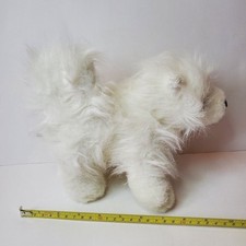 Ganz Webkinz White Samoyed Dog HM176 Plush Stuffed Animal 8" No Code