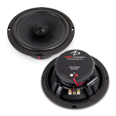Audio Dynamics 6.5 Coaxial Speakers ADCX633 3000 Series