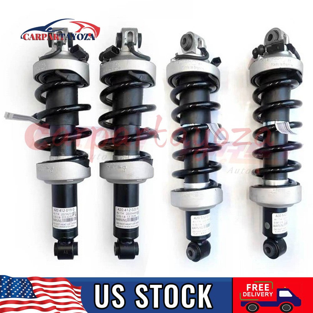 4X Fit Audi R8 V8 V10 Front Rear Left Right Shock Strut Magnetic Ride 2007-2015
