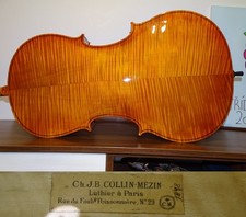 4/4 CELLO labelled CHARLES JEAN BAPTIST COLIN MEZIN