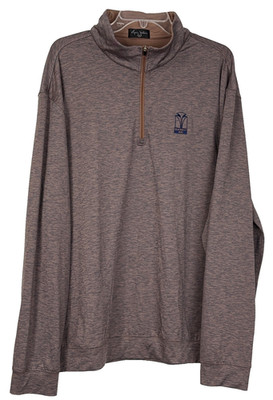 Byron Nelson 1/4 Zip Pullover Mens 2XL Tan Blackwolf Run Golf