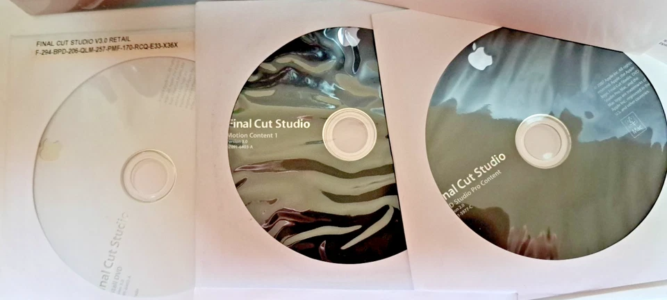 Used Apple MB643Z/A HD Audio Video Editing Final Cut Studio 3 Upgrade - Box Set - Image 2 of 4