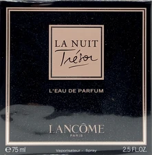 LANCOME LA NUIT TRESOR L'EAU DE PARFUM SPRAY FOR WOMEN 2.5 Oz / 75 ml BRAND NEW!