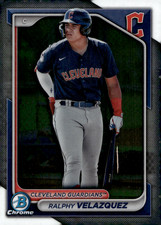 2024 Bowman Chrome Prospects Ralphy Velazquez #BCP-29 Guardians