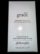 Philosophy Pure Grace Luminous Body Oil 4 fl oz New SEALED