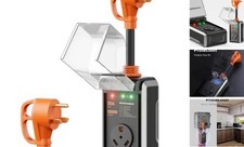 RV Surge Protector 30 amp, 2026 Upgraded 13000J Surge Protection BLack-Sliver