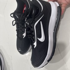 Nike Air Max AP Black White Low Top Men's Lace-Up Mesh Sneaker CU4826-002