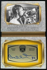 2021 The Cup Player Plaques Booklets #PP-BO Bobby Orr Auto /25
