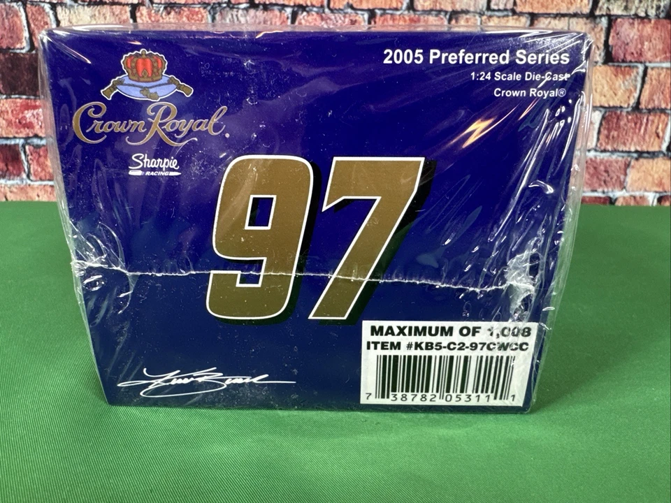 Ford Taurus 2005 nuevo Team Calibre 1/24 Kurt Busch #97 Crown Royal 2005 Foto 4 de 4