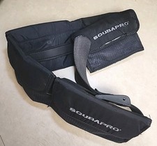 Scubapro Pocket Weight Belt Adjustable Padded Nylon Dive Gear with Quick Release