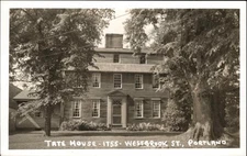 Portland Maine ME House RPPC Real Photo Vintage Postcard