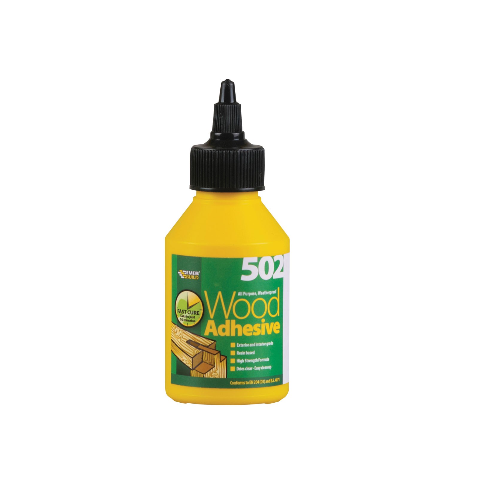 Everbuild All Purpose Weatherproof Wood Adhesive 502 125ml