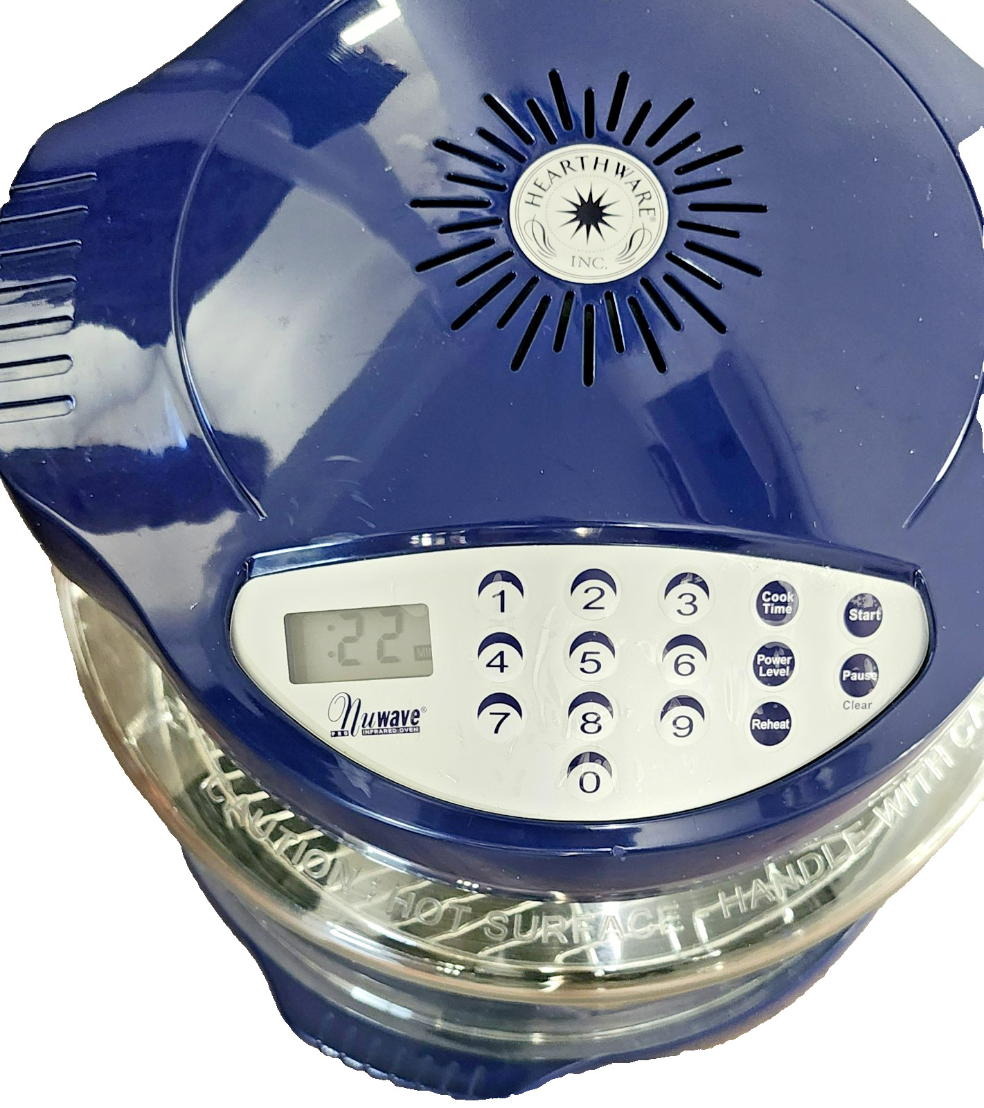 NuWave Pro Infrared Oven Model 20338 BD Air Fryer with Extension Ring