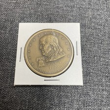 1976 BENJAMIN FRANKLIN USA BICENTENNIAL BRONZE MEDAL 2.5” PHILADELPHIA Prestine