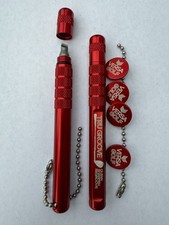 Golf Club Groove Sharpener With Ball Markers 2 Pack