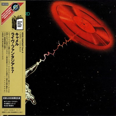 Camel - A Live Record (2xCD, Album, Ltd, RE, RM, Pap) (sleeve: Mint (M))