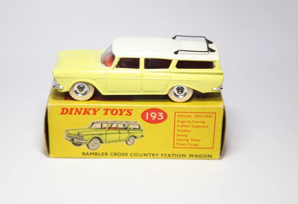Dinky 193 Rambler Cross Country Station Wagon In Original Box - Vintage 1960s - Image 2 of 4