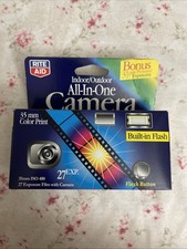 RITE AID One Time Use Disposable 35mm Film Camera w/ Flash Exp 08/2009