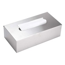 Rectangular Tissue Box Cover - Stylish Stainless Steel Paper Facial Cover, Mo...