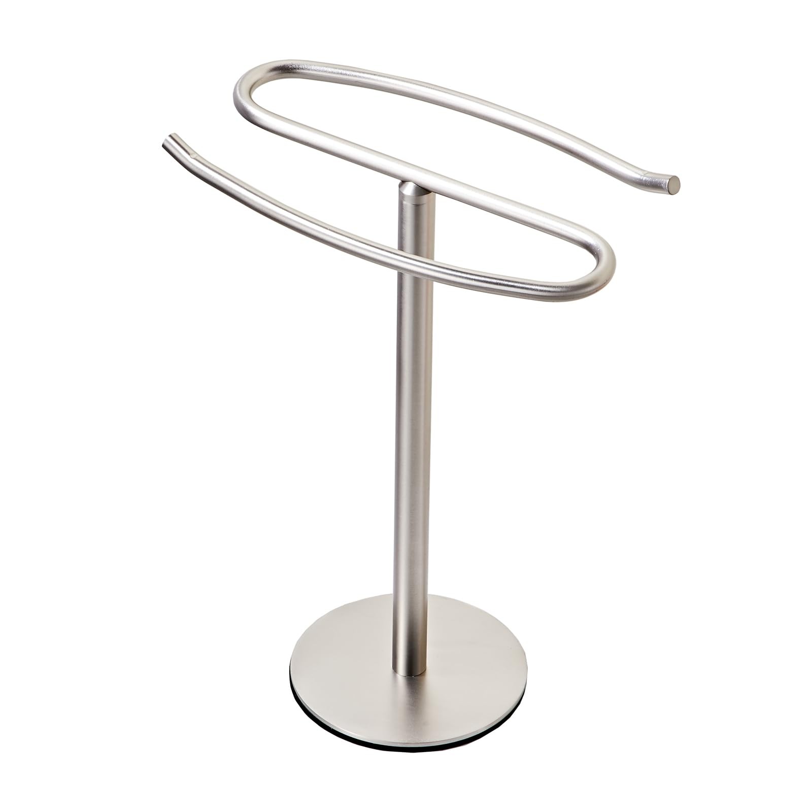 Hand Towel Holder Stand,13 Inch Free-standing Towel Rack, Sus3...