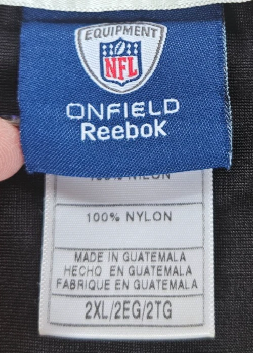 Camiseta Reebok OnField NFL 2XL New Orleans Saints Super Bowl XLIV Shockey #88 Foto 4 de 4