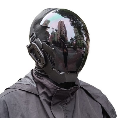Cyberpunk Mask JAUPTO Cosplay Futuristic Robocop for Halloween & Parties 2026