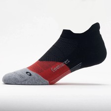 Feetures L9946 Unisex Black 1-Pair Elite Max Cushion No Show Tab Socks Size M