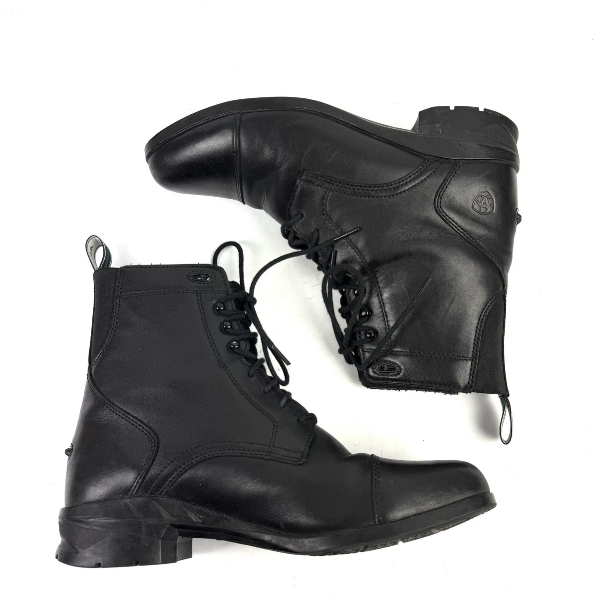 MARC O'POLO Bottes zippées en cuir noir pour femme