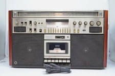 National Radio Cassette player Rx-5700 Disco Used from Japan Junk