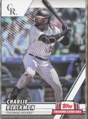 2024 Topps Trading Card Day Colorado Rockies SGA #COL-5 Charlie Blackmon