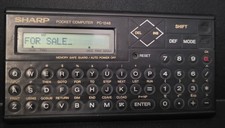 Vintage Sharp PC-1248 Pocket Computer / Calculator - Tested & Working!