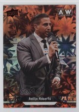 2023 Upper Deck AEW All Elite Wrestling Crew Dynamite 131/249 Justin Roberts 5j8