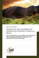 Diagnostic Des StratéGies De Gestion Des DéChets à Pobè Au BéNin Brice Saturnin