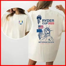 USA Team Ryder Cup 2025 Shirt, Bethpage Black USA Golf Trophy Shirt 2025
