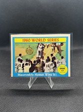 1/1 Holiday Advent Gold Stamp 1960 World Series Mazeroski Homer Wins It Pirates