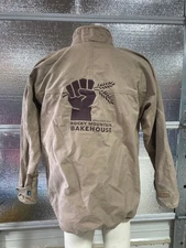 Kavu Whole Foods Rocky Mountain Bakehouse Employee Work Jacket - Mens L - Rare