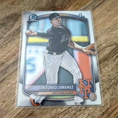 Bowman 2025 Bowman Draft Antonio Jimenez New York Mets Chrome 1st #BDC-56