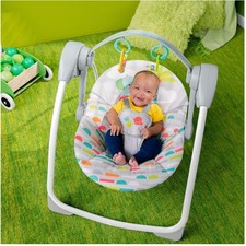 Compact Automatic Baby Swing - Playful Paradise