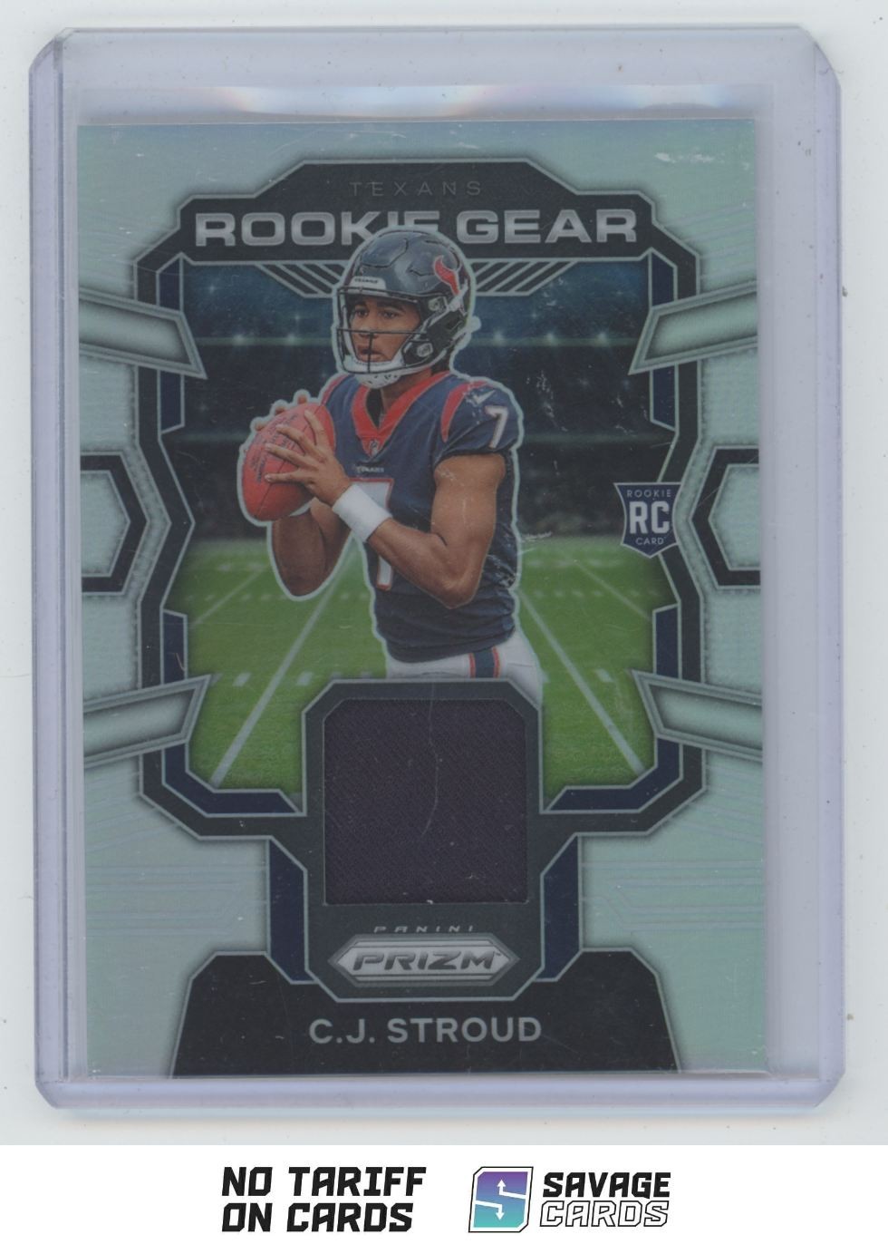 2023 Panini Prizm Rookie Gear Relic C.J. Stroud RC #RG-CJS Houston Texans