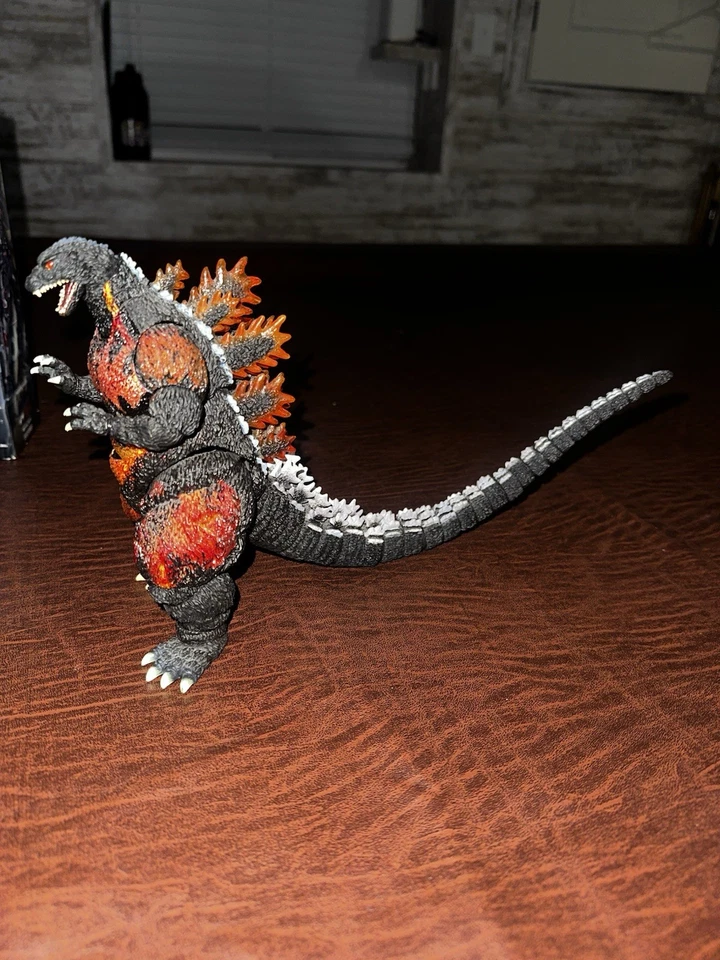 SH MonsterArts Burning Godzilla 1995 First Release Authentic - Image 2 of 4