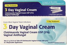 Crema Vaginal De Clotrimazol De 3 Dias, 0,74 Oz, 3 Dosis
