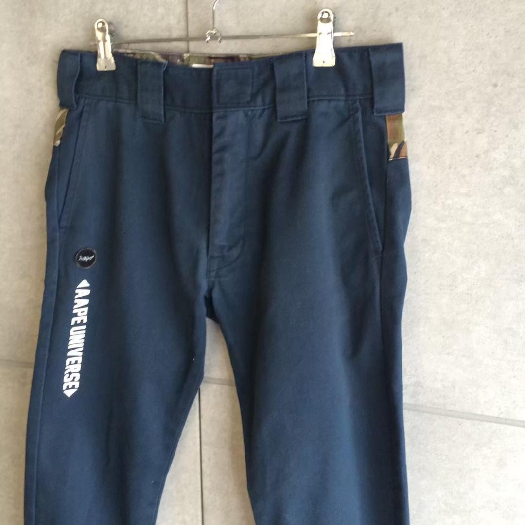 Aape A BATHING APE Polyester Cotton Chino Pants S BA0226238 thumbnail 7