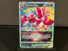 Carta Pokemon Drapion VSTAR 119/196 ultra rara origini perdute quasi nuova