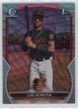 2023 Bowman Chrome Prospects Aqua & Pink Vapor Refractor /125 Luis Almeyda 0uq0